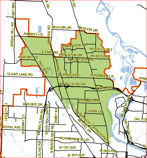 Annexation Area Map